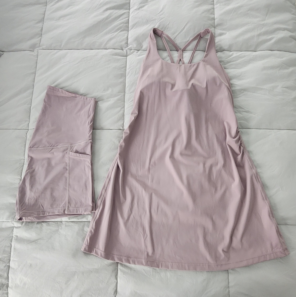 Maacie maternity activewear dress with shorts size L